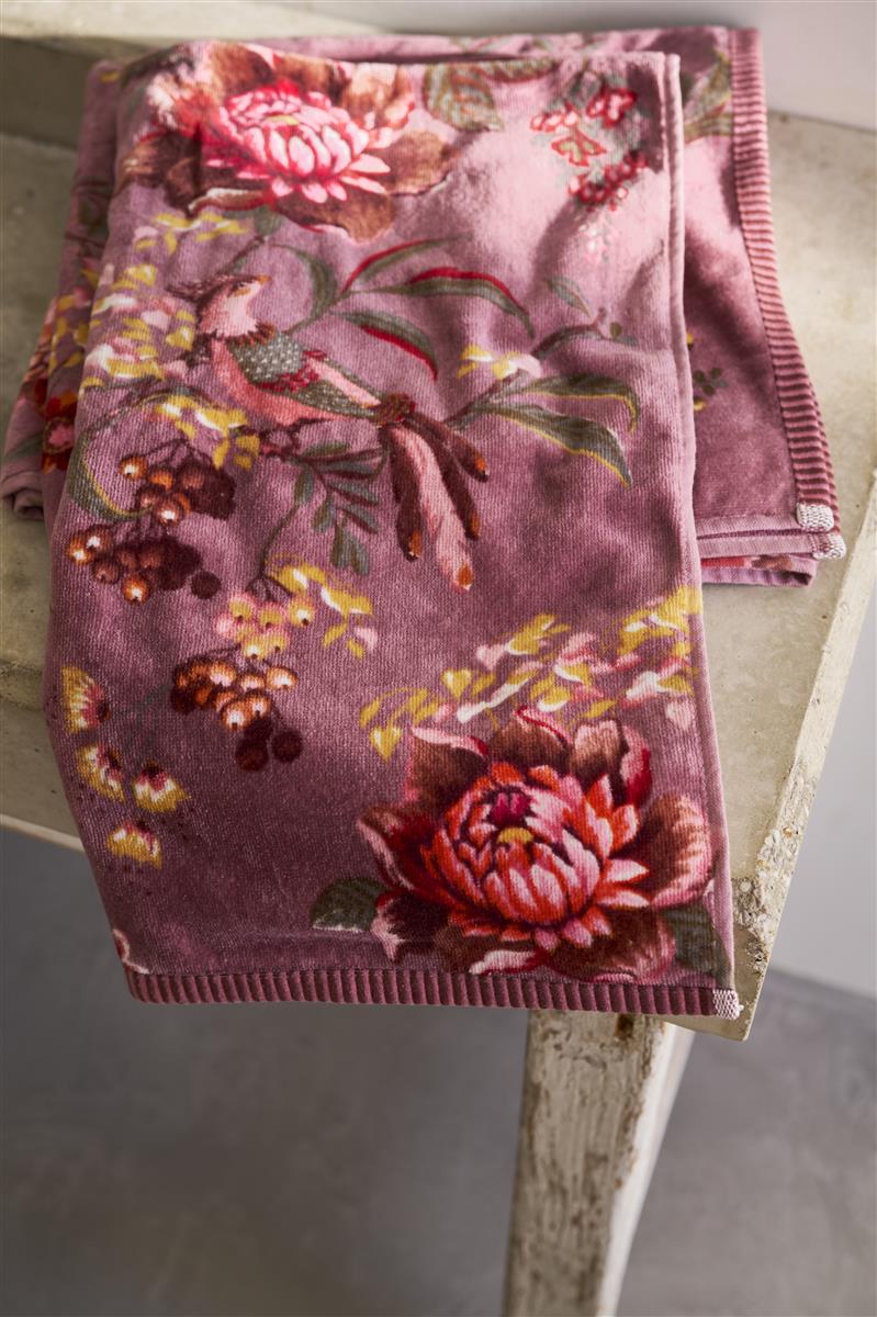 PIP STUDIO Secret Garden Handtuch mauve 55x100cm (1 Stück) - Produktbild 5