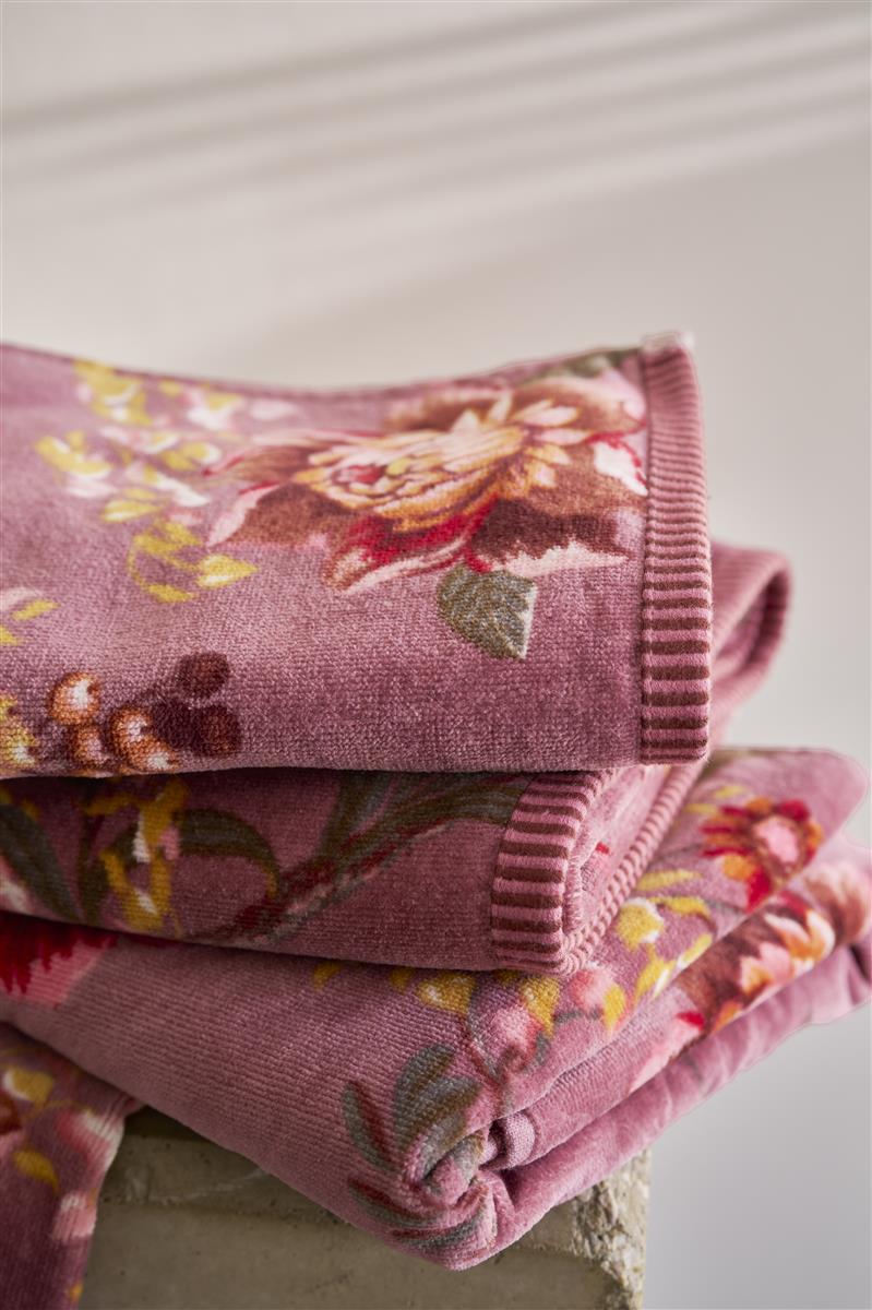 PIP STUDIO Secret Garden Handtuch mauve 55x100cm (1 Stück) - Produktbild 4