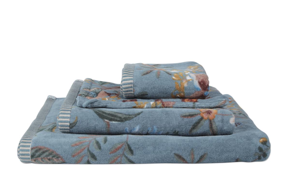 PIP STUDIO Secret Garden Duschtuch blue 70x140cm (1 Stück) - Produktbild 2