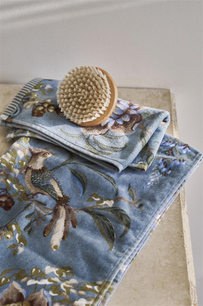 PIP STUDIO Secret Garden Handtuch blue 55x100cm (1 Stück) - Produktbild 6