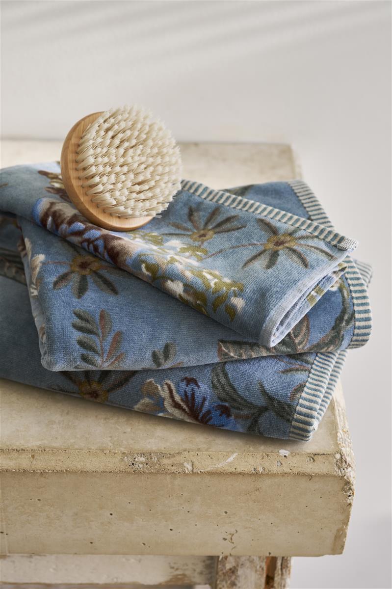 PIP STUDIO Secret Garden Handtuch blue 55x100cm (1 Stück) - Produktbild 5