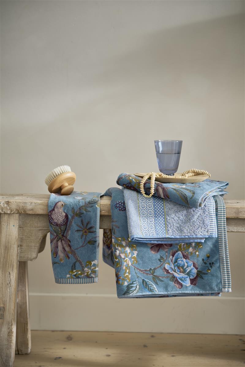 PIP STUDIO Secret Garden Handtuch blue 55x100cm (1 Stück) - Produktbild 4