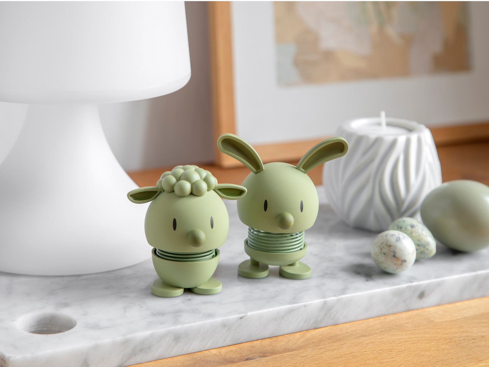 Hoptimist Soft Bunny S Olive 6,8cm - Produktbild 4
