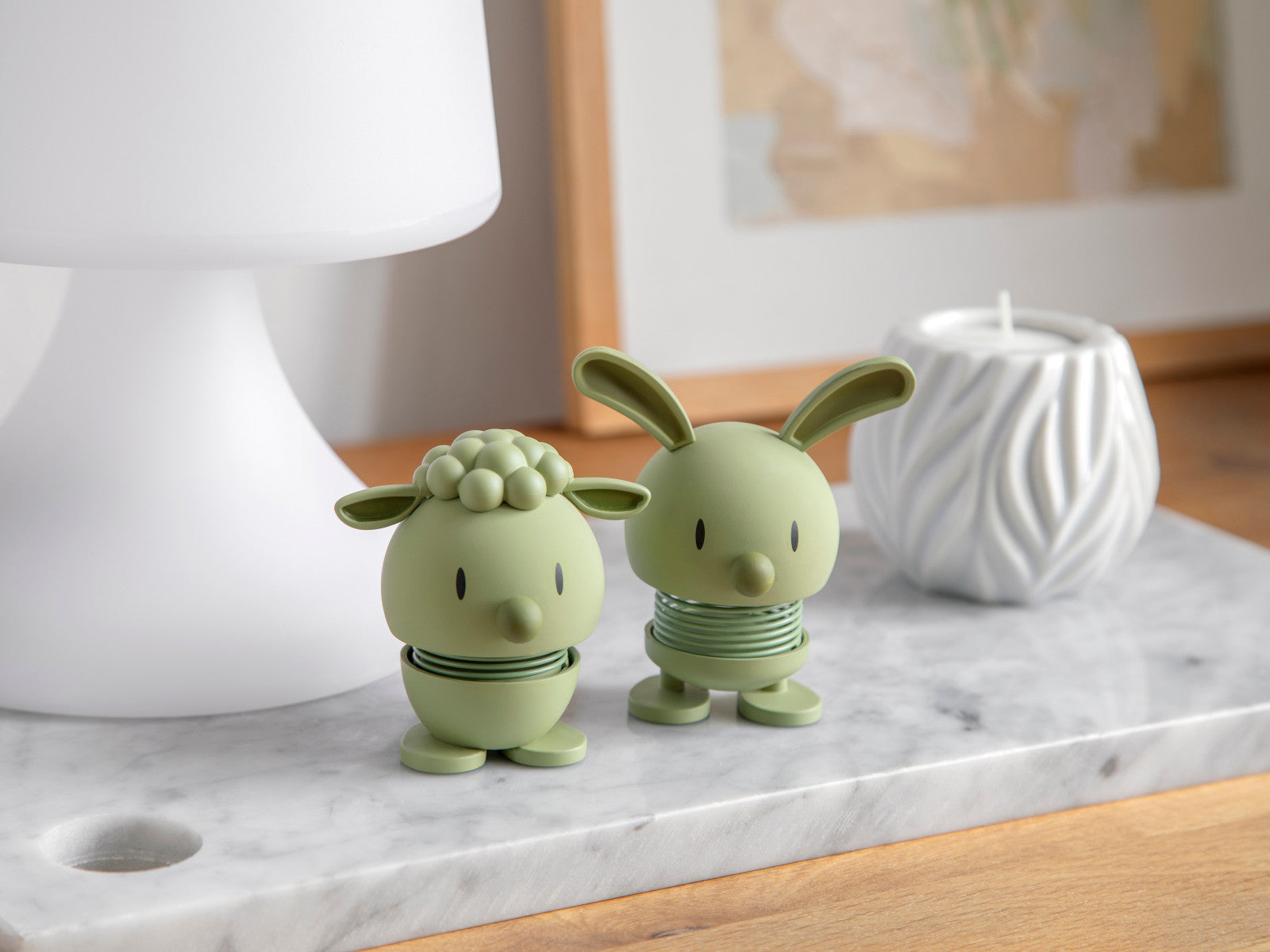 Hoptimist Soft Bunny S Olive 6,8cm - Produktbild 3