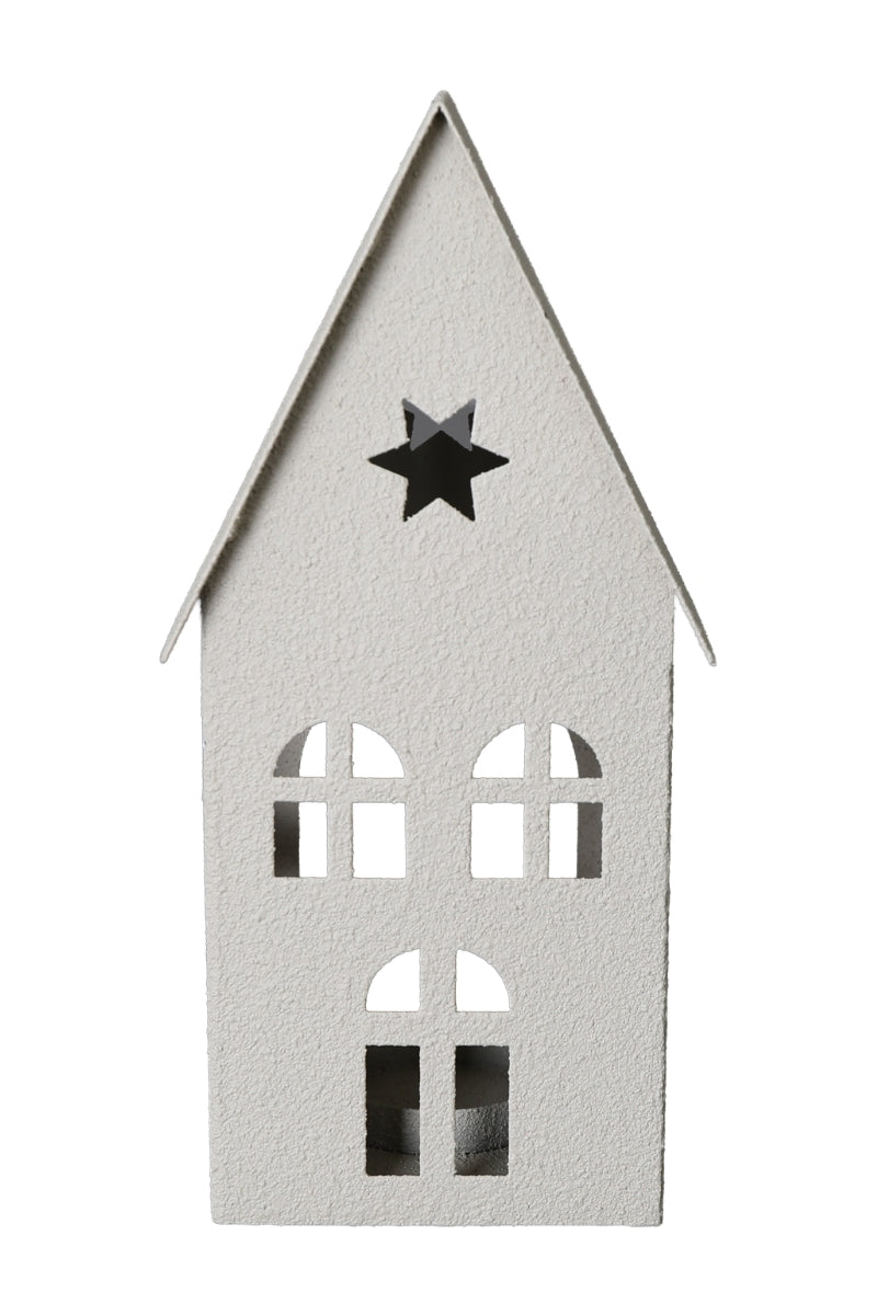 Exner Teelichthalter Haus Dazz beige 22cm (1 Stück)