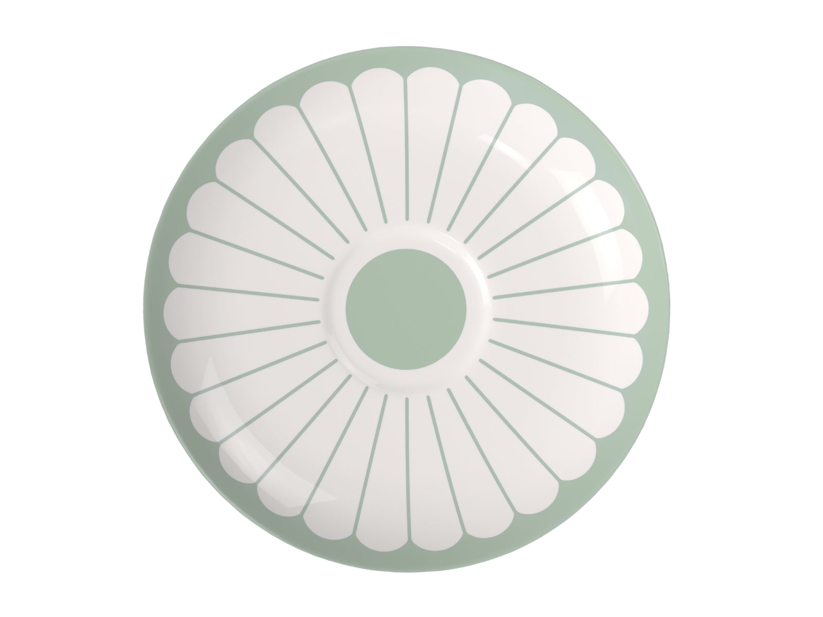 Villeroy & Boch Fleur vert Cappuccino-Untertasse 17,5cm