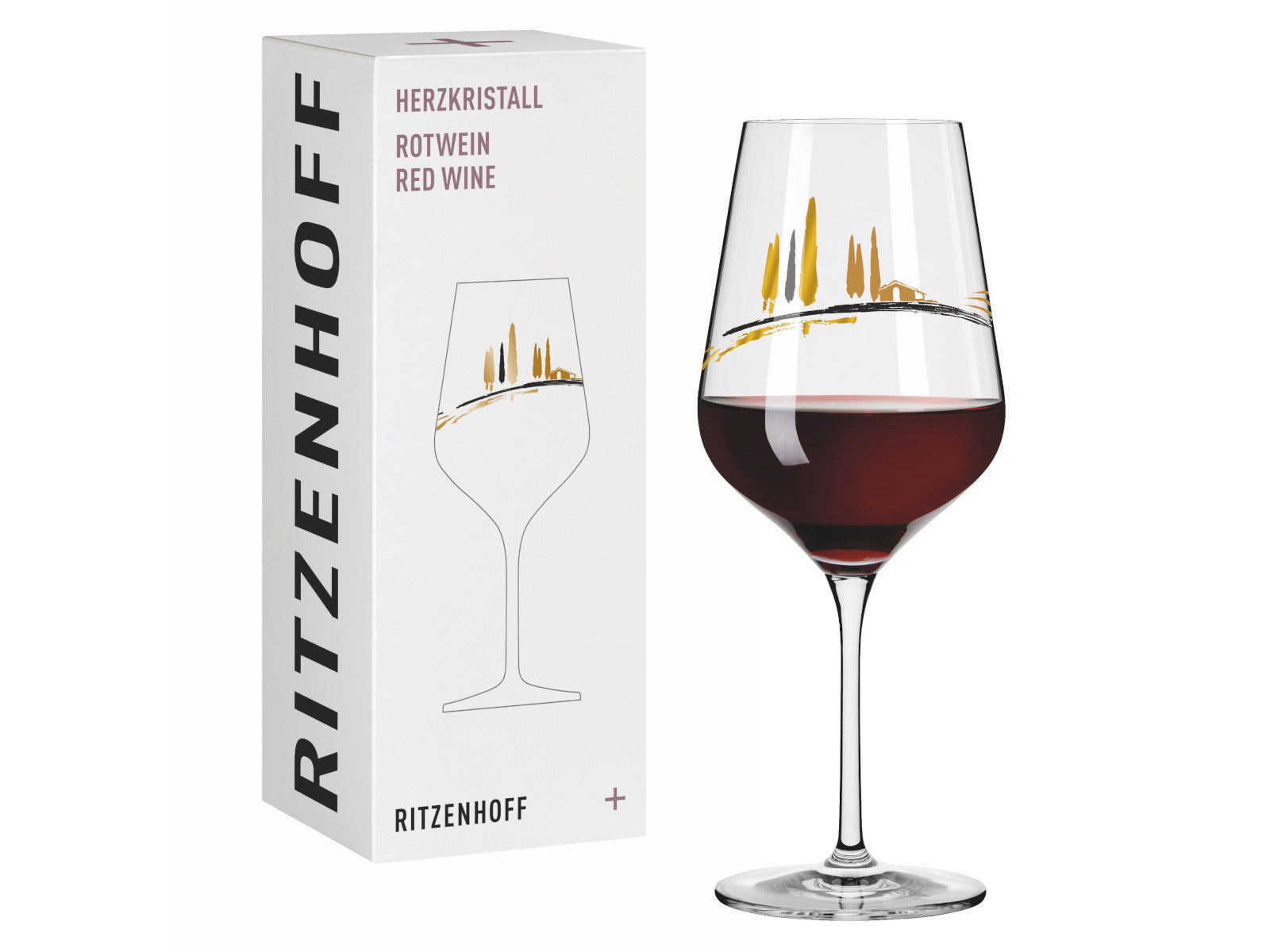 Ritzenhoff Herzkristall Rotweinglas (C. Oliveira) #11 F25 - Produktbild 4