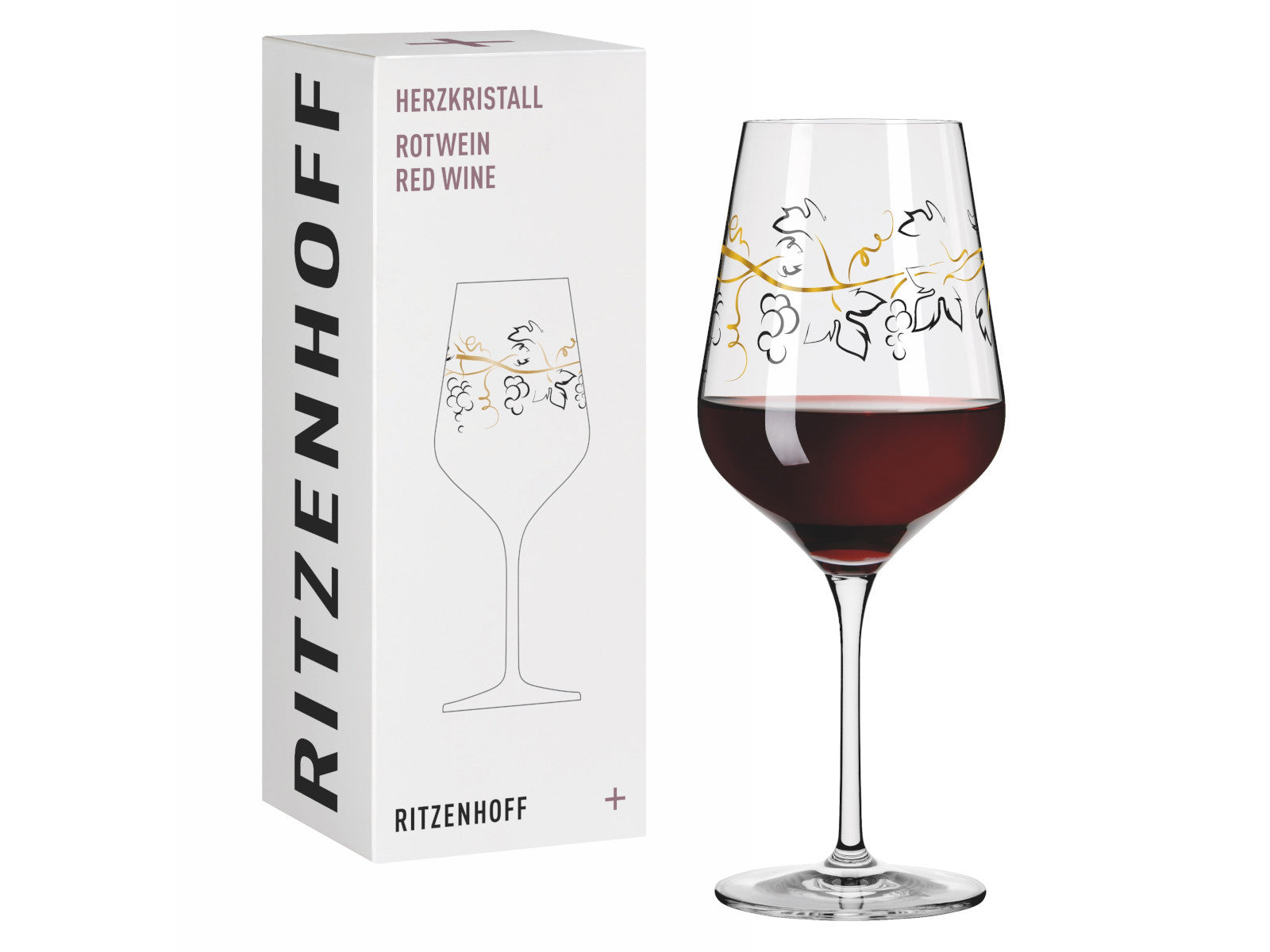 Ritzenhoff Herzkristall Rotweinglas (V.Rea) #12 F25 - Produktbild 4