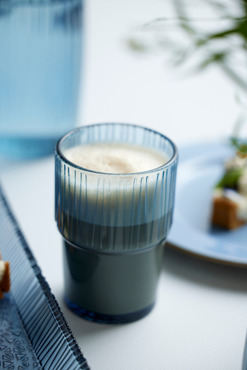 Bitz Kusintha Caféglas blau 380ml  4er Set - Produktbild 6