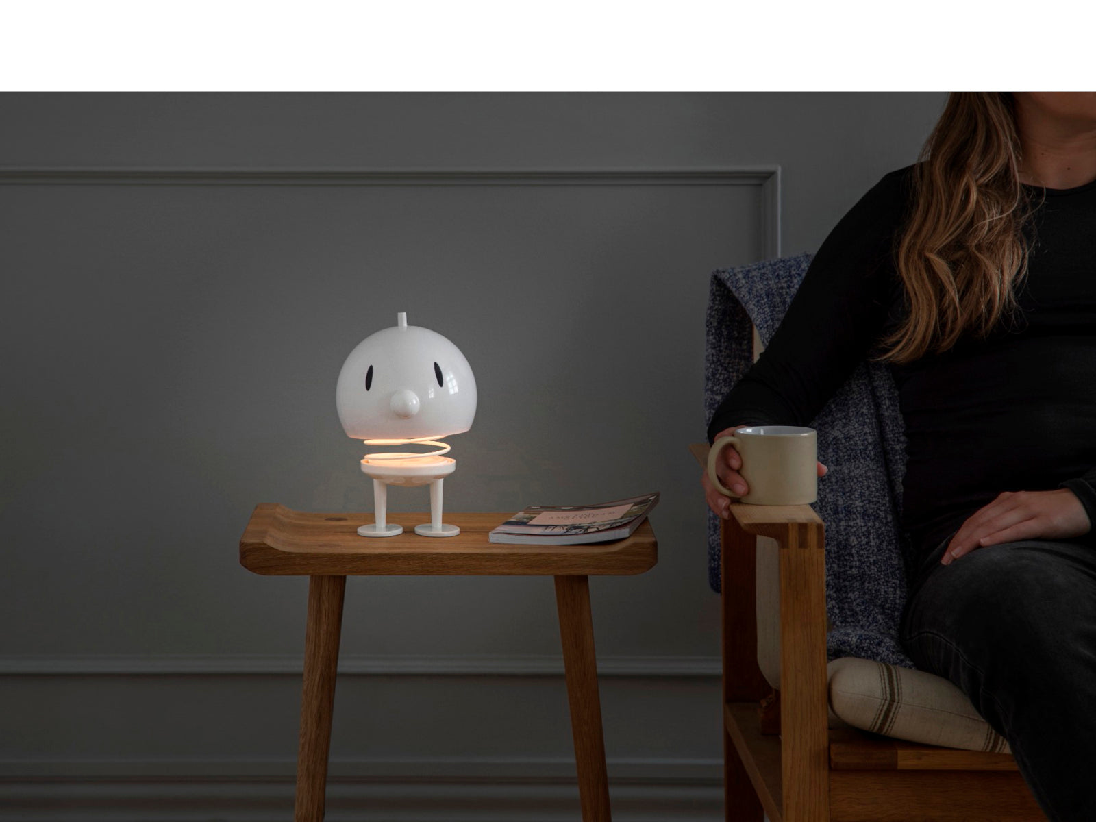 Hoptimist LED Lampe XL White 23cm - Produktbild 5
