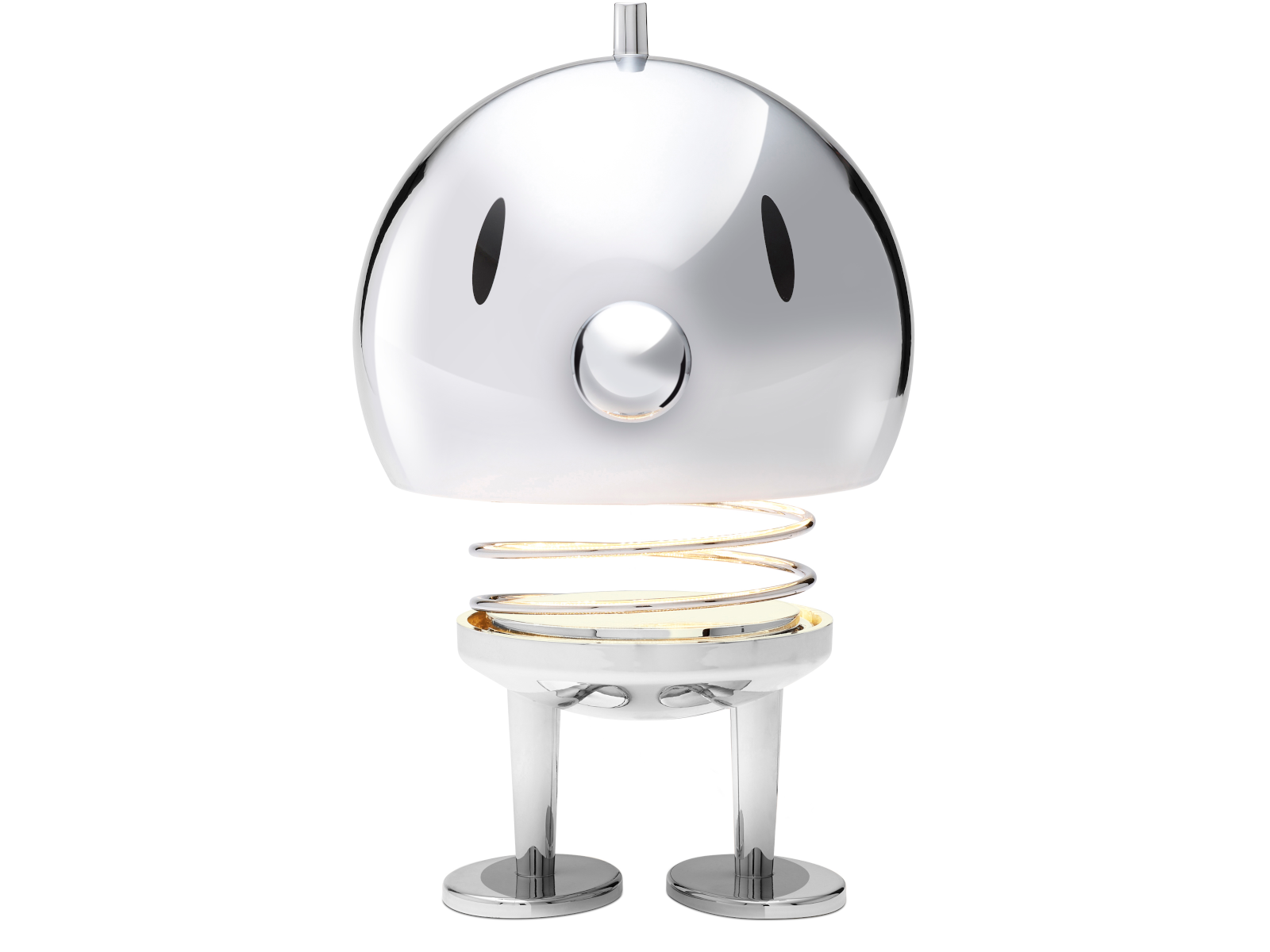 Hoptimist LED Lampe XL Chrome 23cm