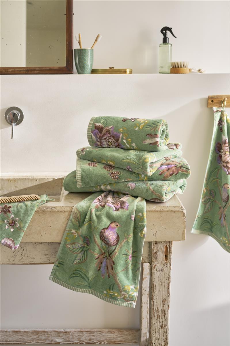 PIP STUDIO Secret Garden Gästehandtuch green 30x50cm (1 Stück) - Produktbild 3