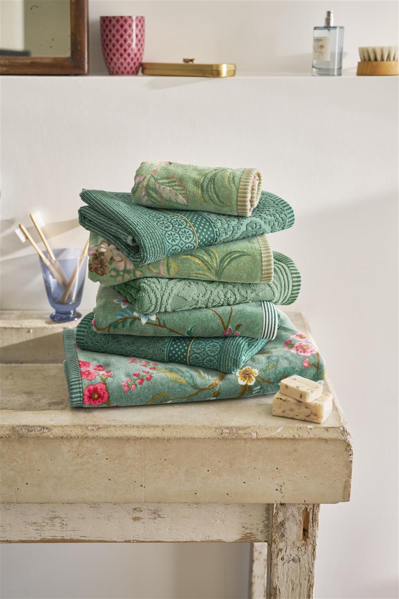 PIP STUDIO Secret Garden Waschhandschuh green 16x22cm (1 Stück) - Produktbild 3