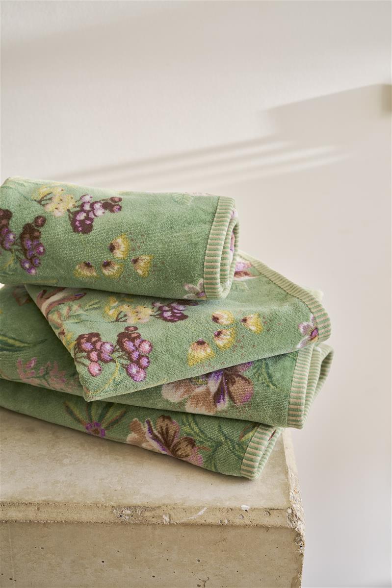 PIP STUDIO Secret Garden Handtuch green 55x100cm (1 Stück) - Produktbild 4