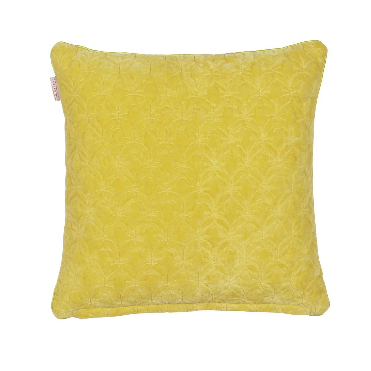 PIP STUDIO Quilty Dreams Kissen bright yellow 45x45cm (1 Stück) - Produktbild 5