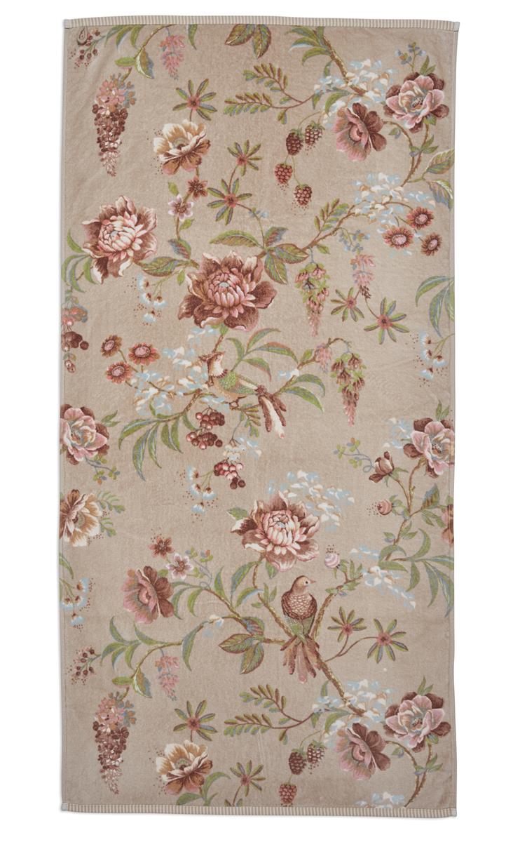 PIP STUDIO Secret Garden Duschtuch khaki 70x140cm (1 Stück)
