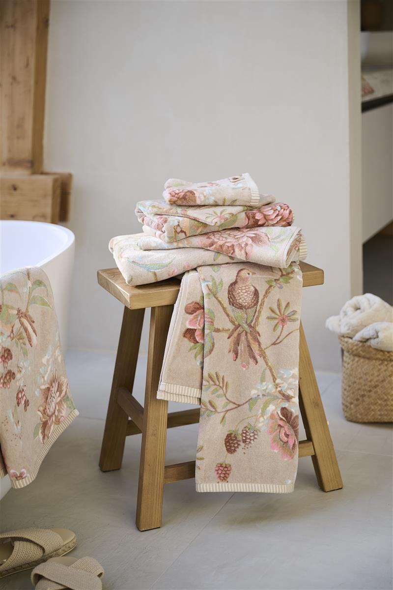 PIP STUDIO Secret Garden Handtuch khaki 55x100cm (1 Stück) - Produktbild 2