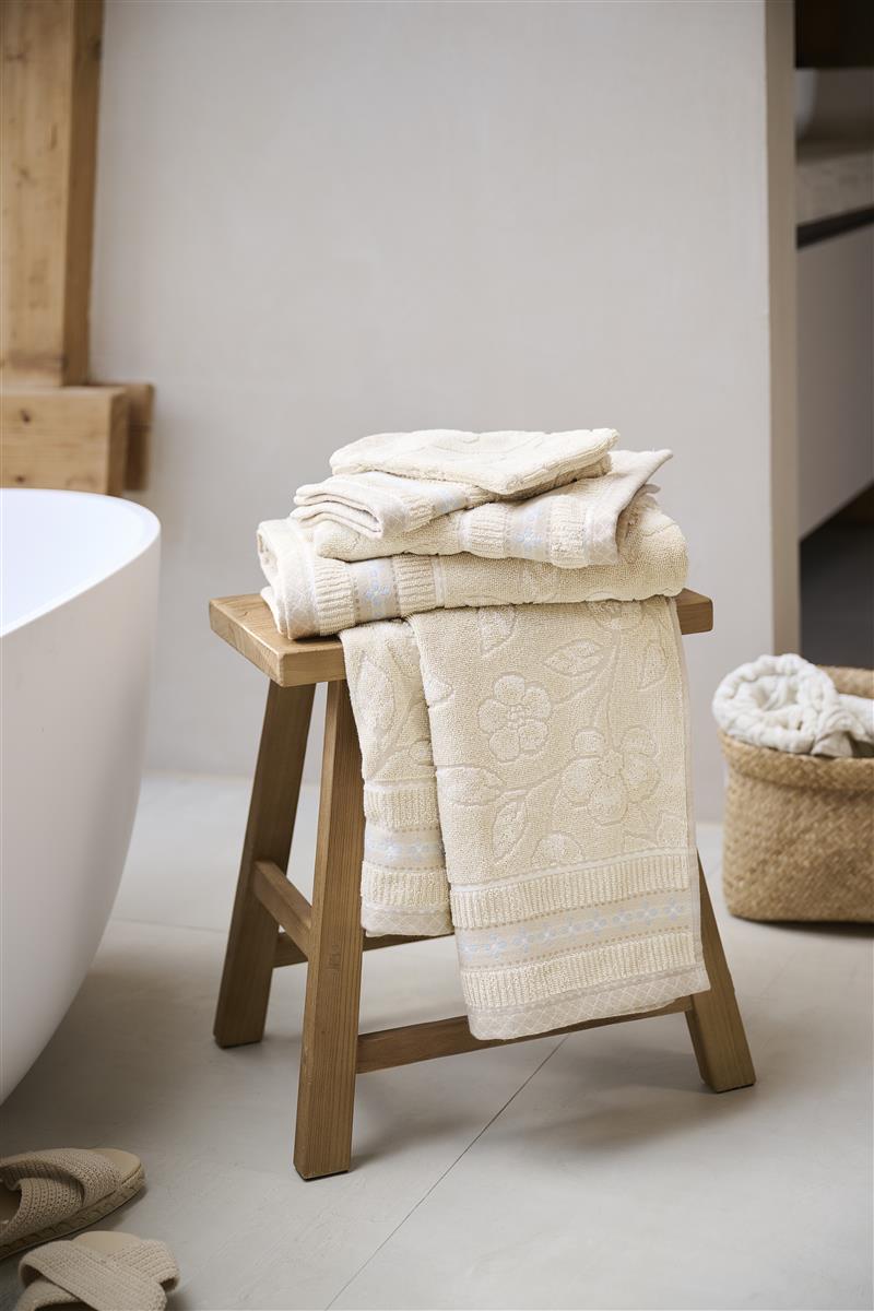 PIP STUDIO Jasmin Jaquard Waschhandschuh sand 16x22cm (1 Stück) - Produktbild 2