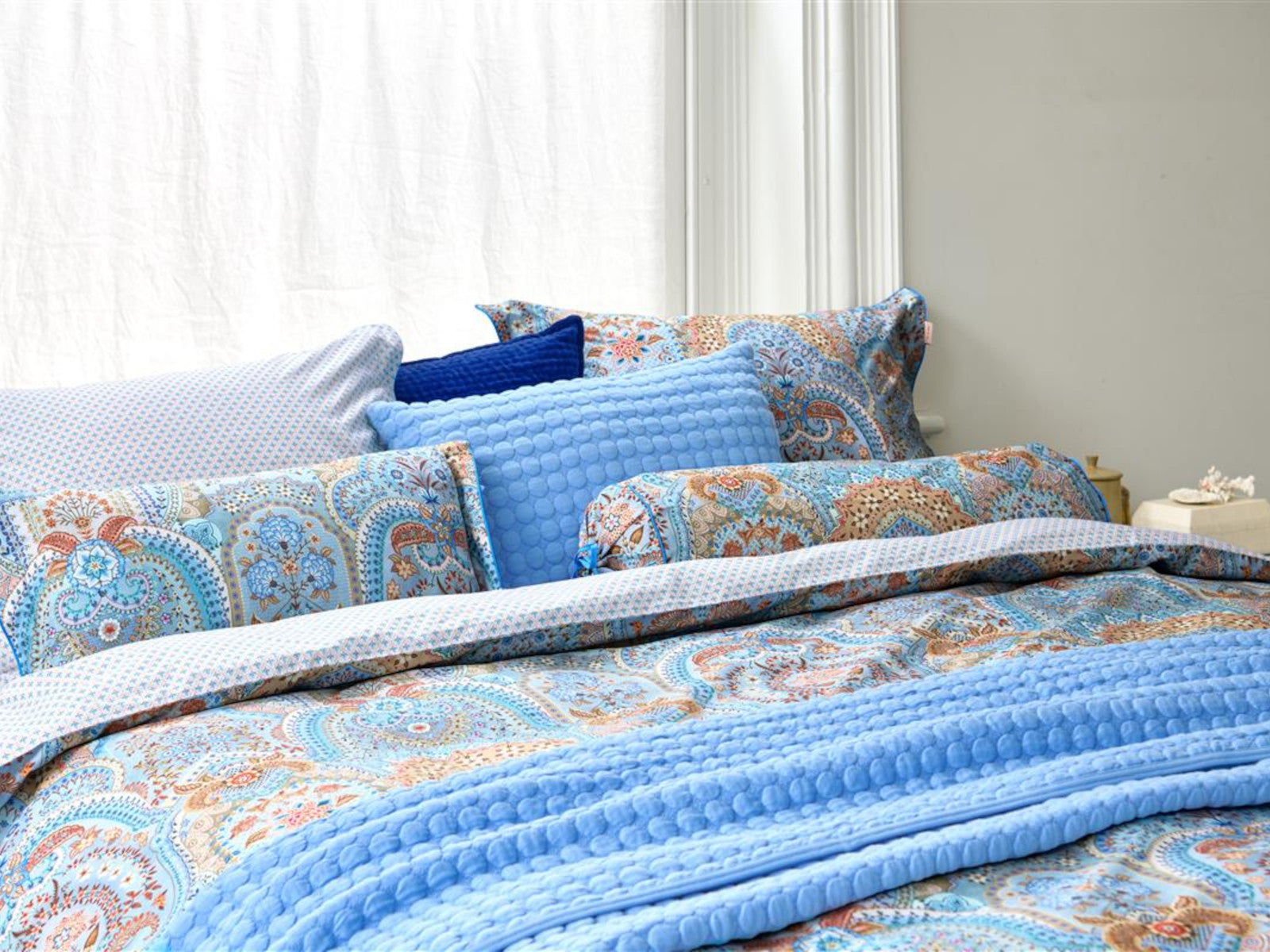 PIP STUDIO Jabali Bettwäsche blau 135x200cm (1 Set) - Produktbild 3
