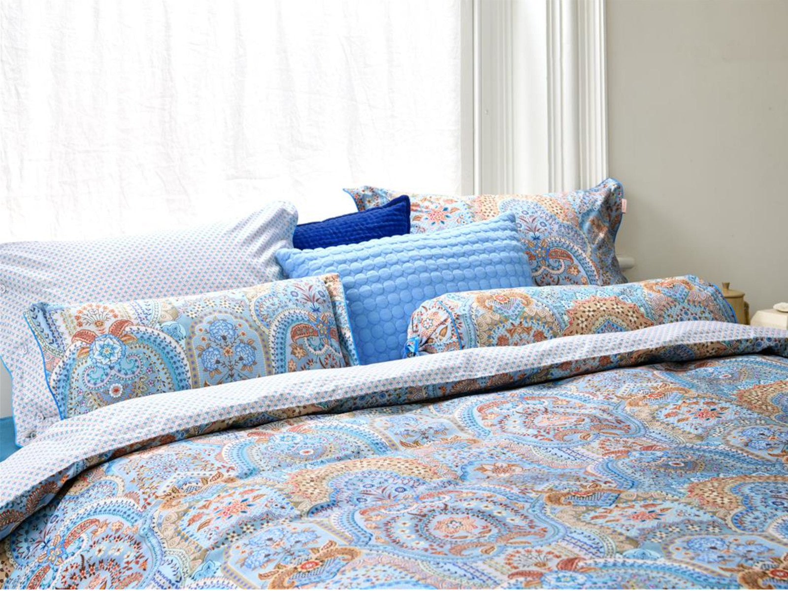 PIP STUDIO Jabali Bettwäsche blau 155x220cm (1 Set) - Produktbild 2