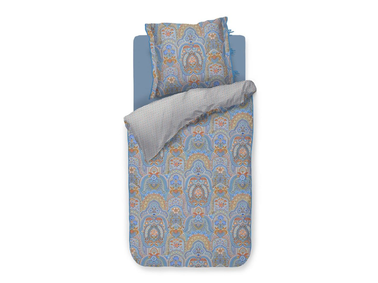 PIP STUDIO Jabali Bettwäsche blau 155x220cm (1 Set)