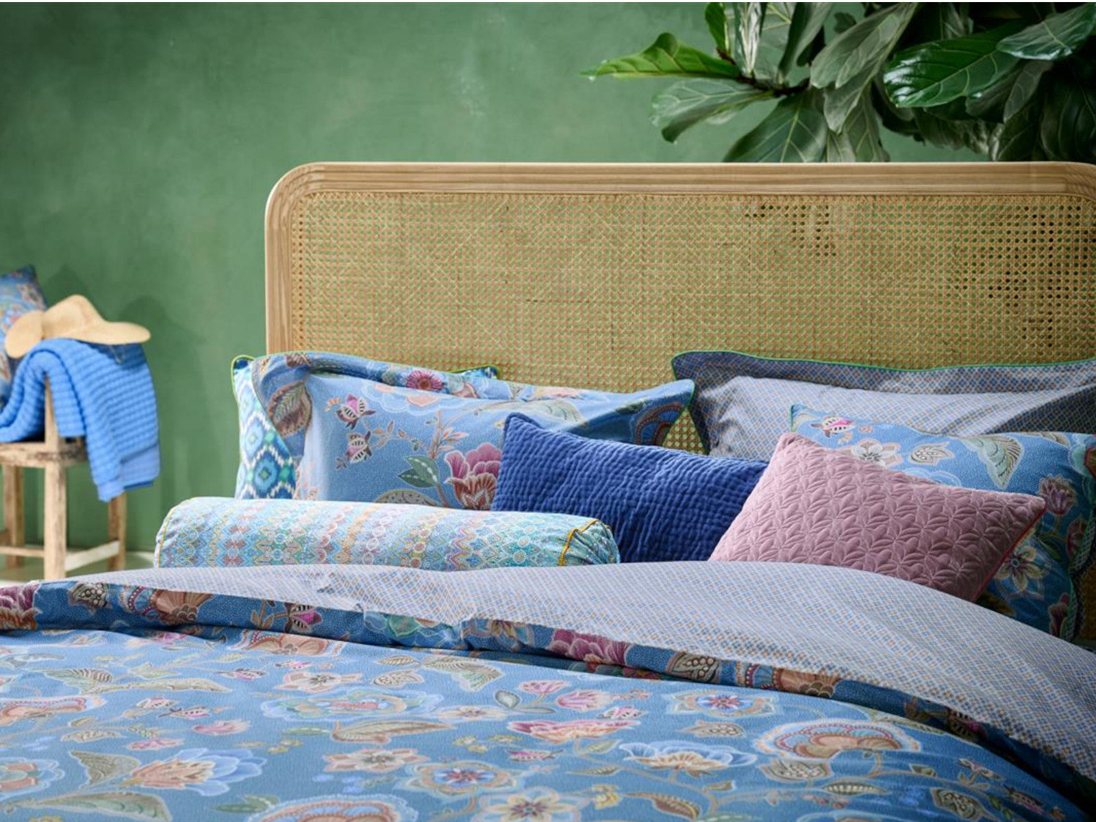 PIP STUDIO Matata Bettwäsche blau 135x200cm (1 Set) - Produktbild 2
