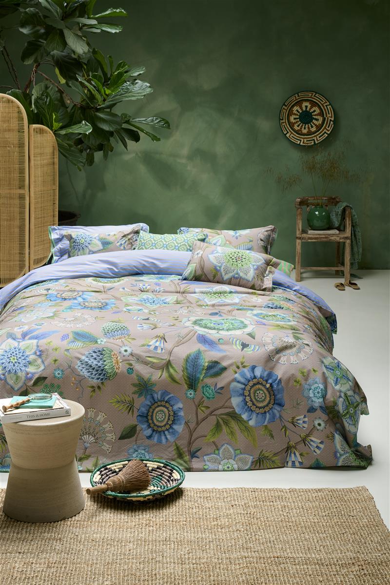 PIP STUDIO Viva La Vida Bettwäsche blau 135x200cm (1 Set) - Produktbild 3