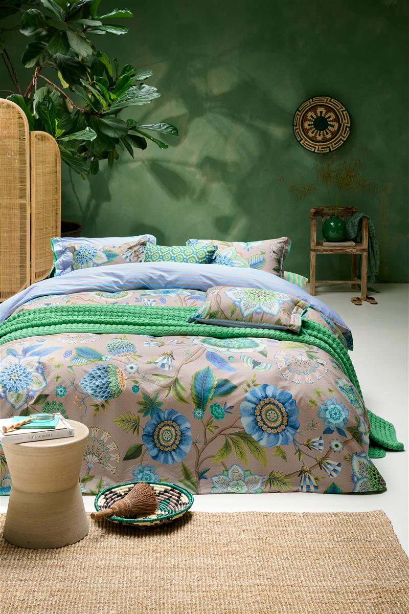 PIP STUDIO Viva La Vida Bettwäsche blau 155x220cm (1 Set) - Produktbild 4