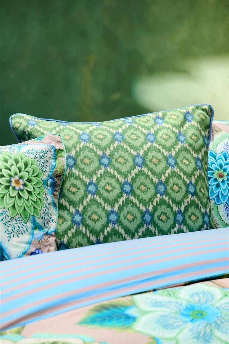 PIP STUDIO Zazu Kissen grün 53x53cm (1 Stück) - Produktbild 2