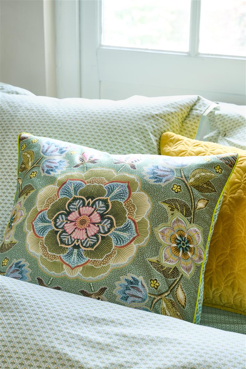 PIP STUDIO Matata Kissen grün 53x53cm (1 Stück) - Produktbild 3