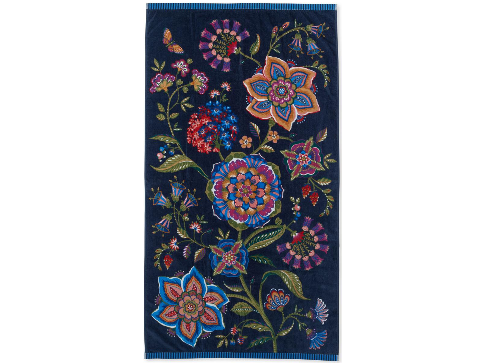 PIP STUDIO Viva la Vida dunkelblau Badetuch 100x180cm  (1 Stück)