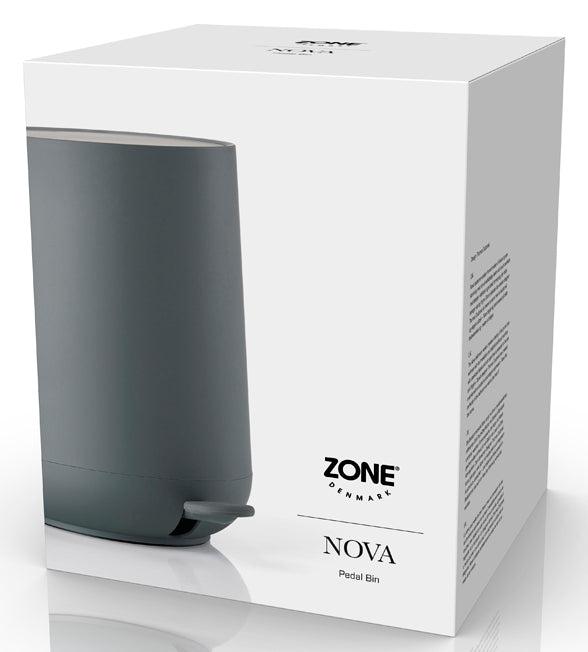 Zone Denmark Nova Pedaleimer grey 5L - Produktbild 2