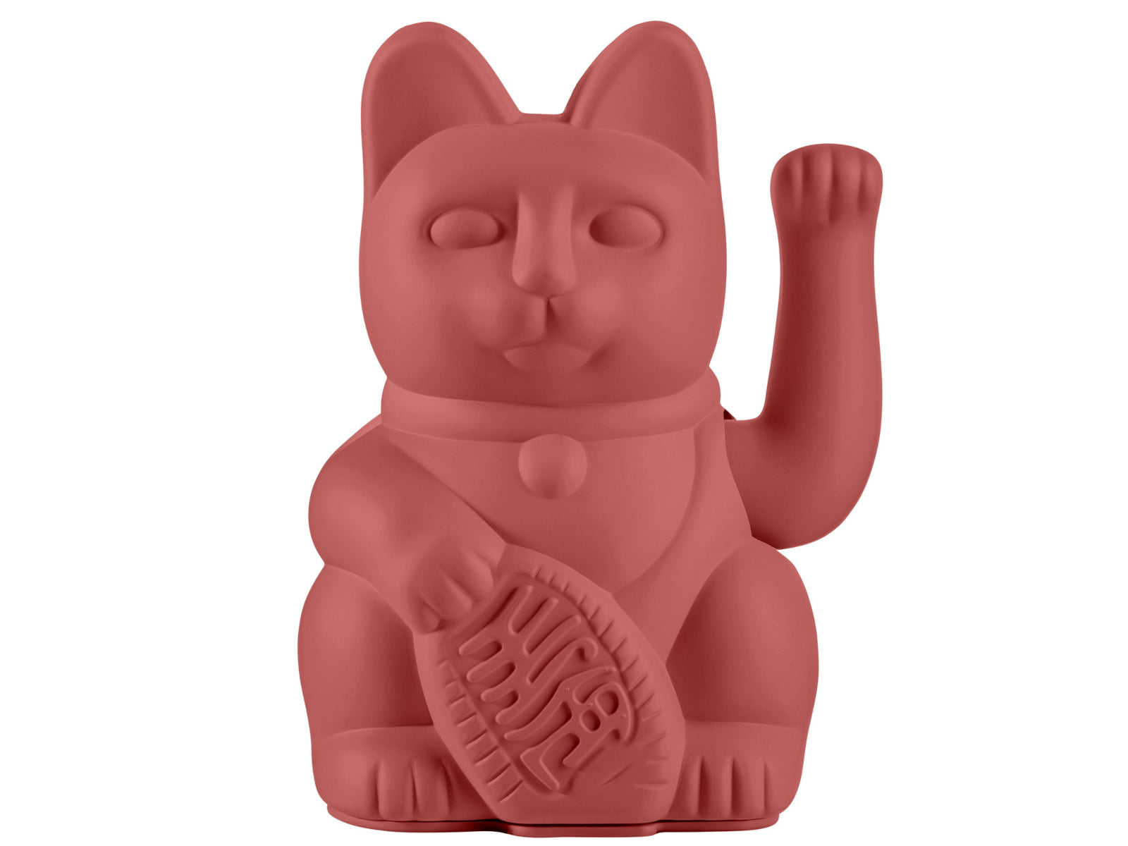 Donkey Products Lucky Cat Classic Winkekatze berry red 15cm