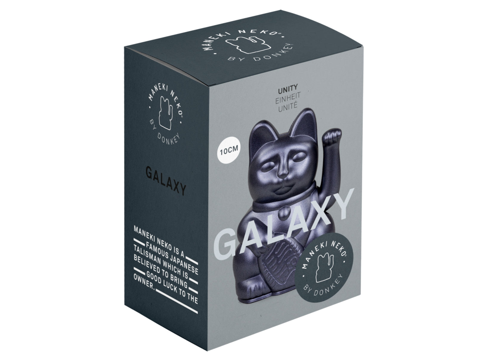 Donkey Products Lucky Cat Mini Winkekatze galaxy 10cm - Produktbild 2