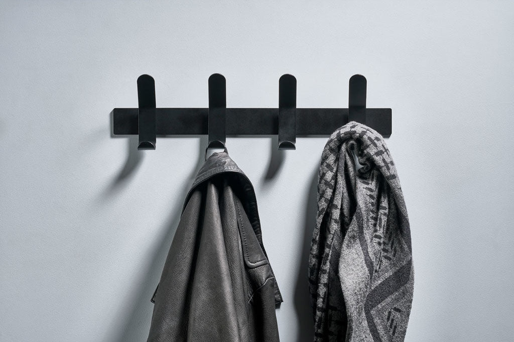 Zone Denmark A-Rack Wandgarderobe black 40x5x11cm - Produktbild 2
