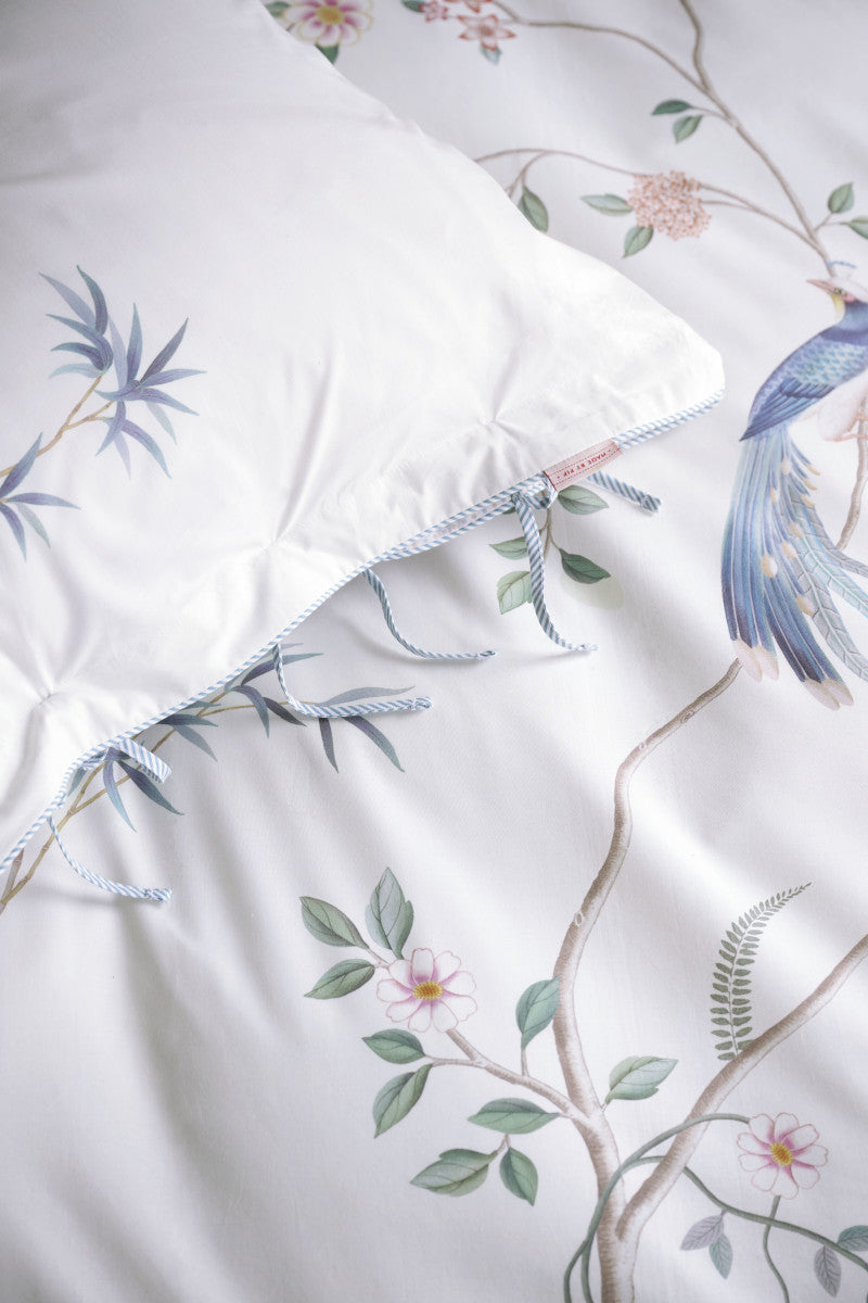 Pip Studio Bamboo Blossom Bettwäsche weiß 135x200cm (1 Stück) - Produktbild 2