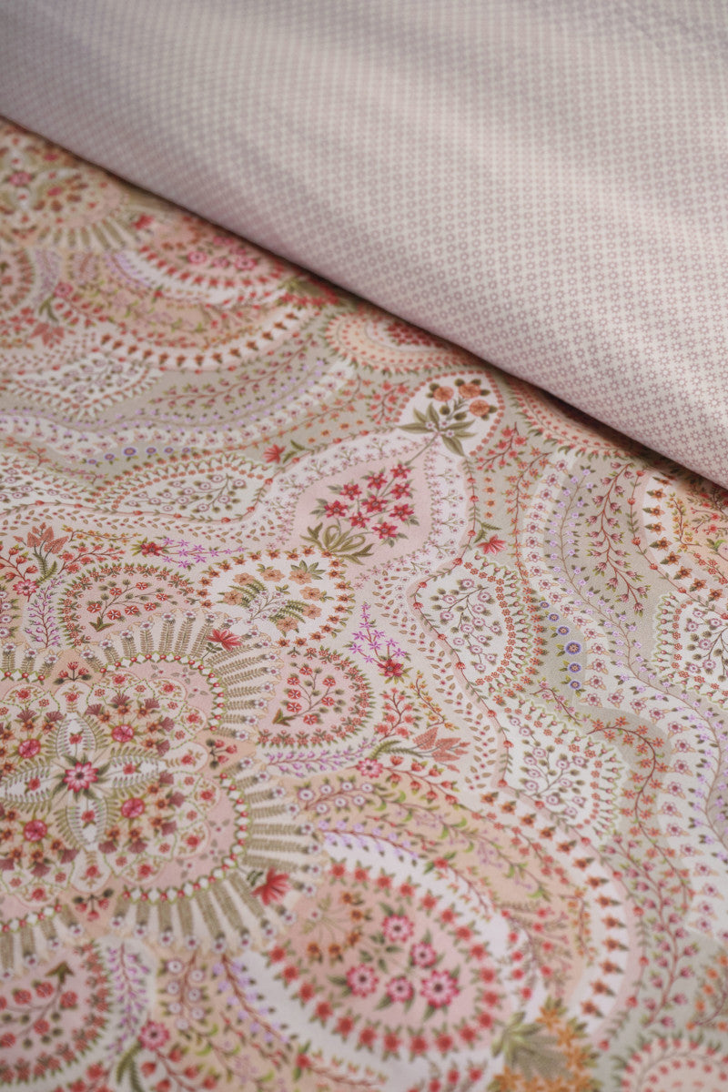 Pip Studio Moon Flower Bettwäsche hellrosa 135x200cm (1 Stück) - Produktbild 5