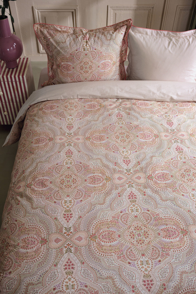 Pip Studio Moon Flower Bettwäsche hellrosa 135x200cm (1 Stück) - Produktbild 3