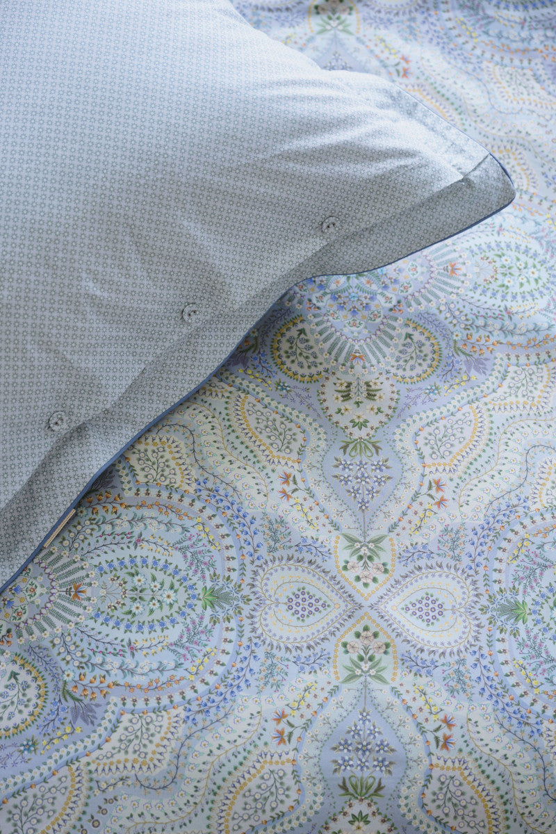 Pip Studio Moon Flower Bettwäsche hellblau 135x200cm (1 Stück) - Produktbild 6