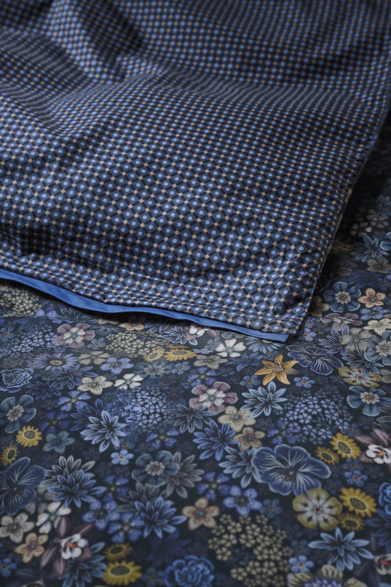 Pip Studio Tutti I Fiori Bettwäsche dunkelblau 135x200cm (1 Stück) - Produktbild 5