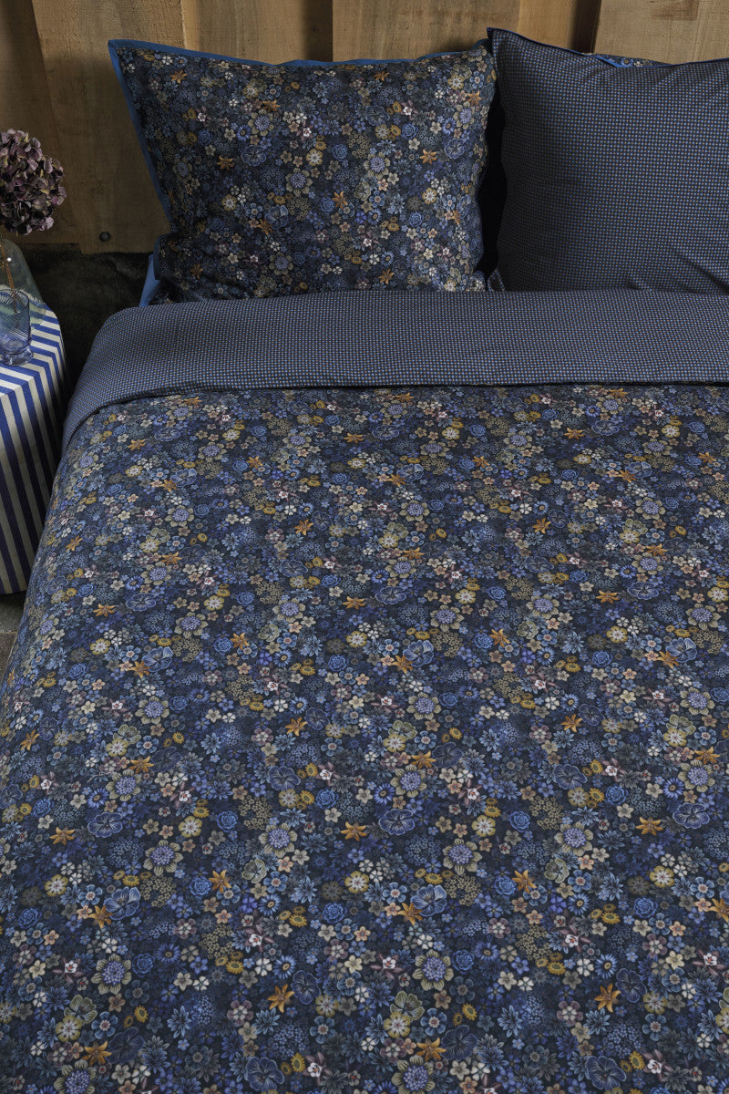 Pip Studio Tutti I Fiori Bettwäsche dunkelblau 135x200cm (1 Stück) - Produktbild 3