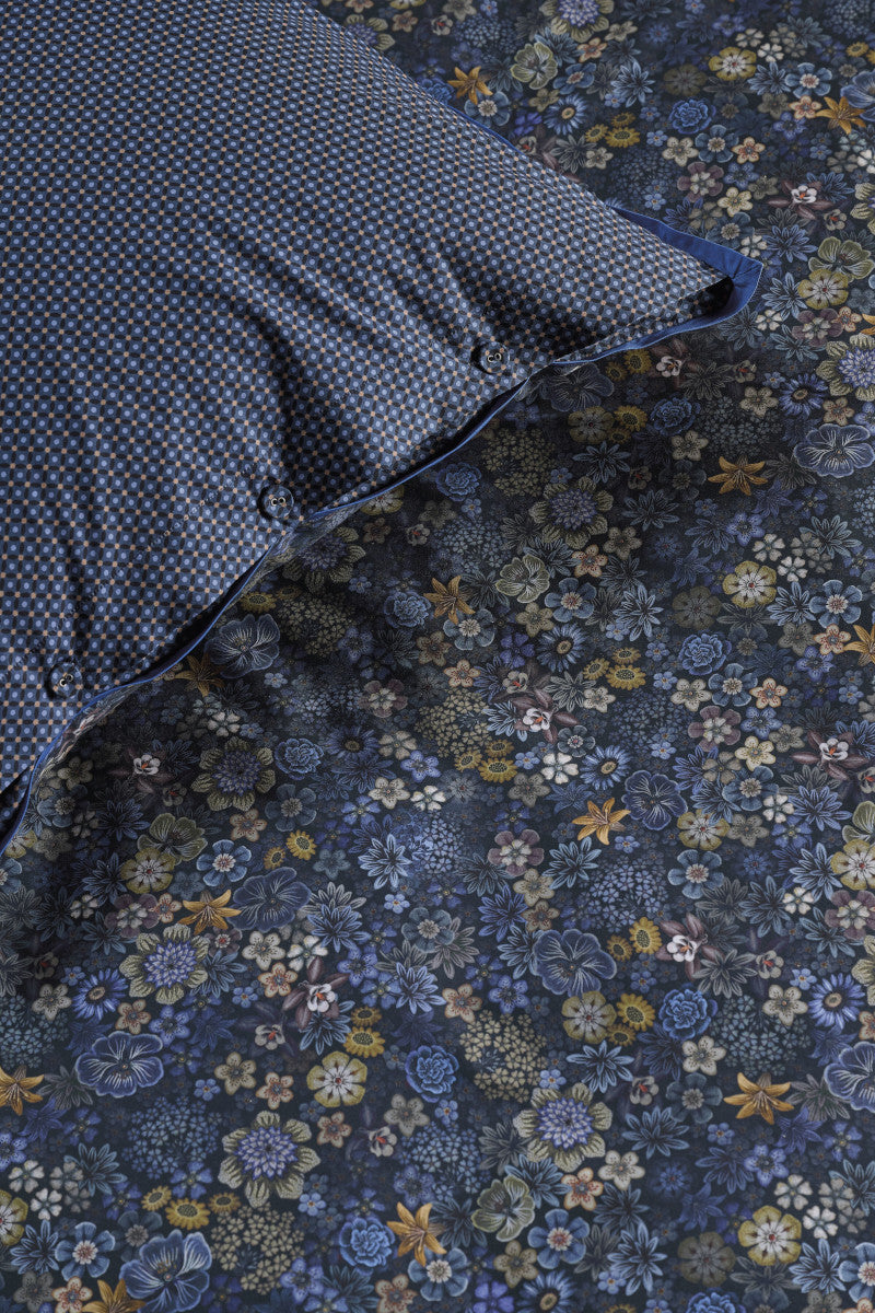 Pip Studio Tutti I Fiori Bettwäsche dunkelblau 135x200cm (1 Stück) - Produktbild 6