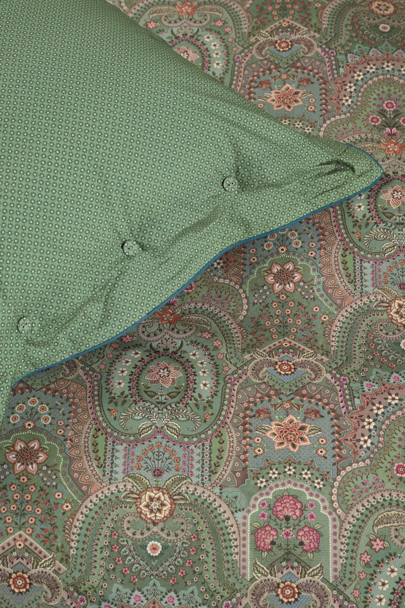 Pip Studio Little Jabali Bettwäsche grün 135x200cm (1 Stück) - Produktbild 7