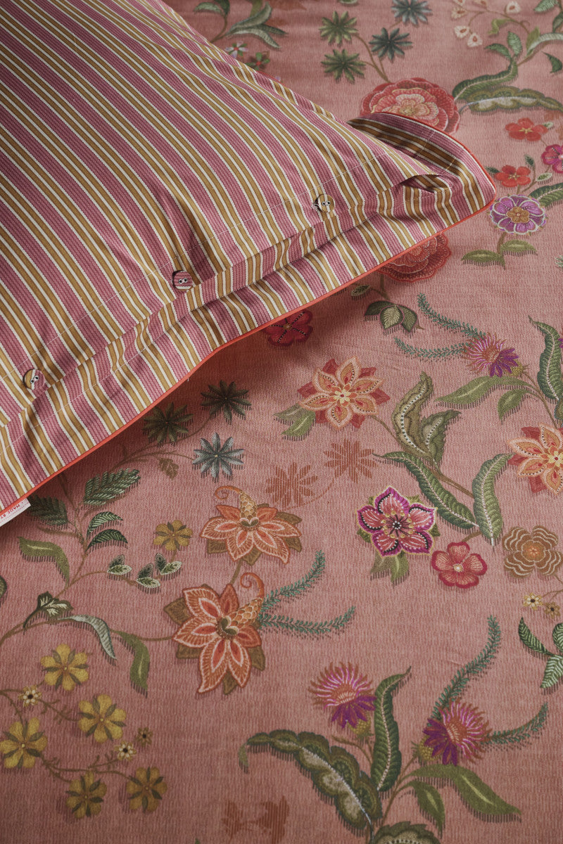 Pip Studio Coco Flower Bettwäsche koralle 135x200cm (1 Stück) - Produktbild 4
