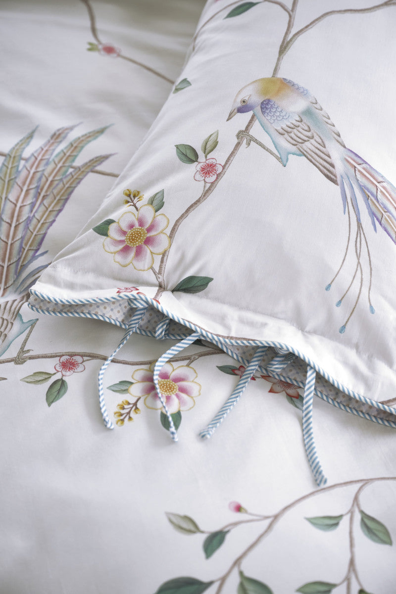 Pip Studio Bamboo Blossom Kissen weiß 35x60cm (1 Stück) - Produktbild 3