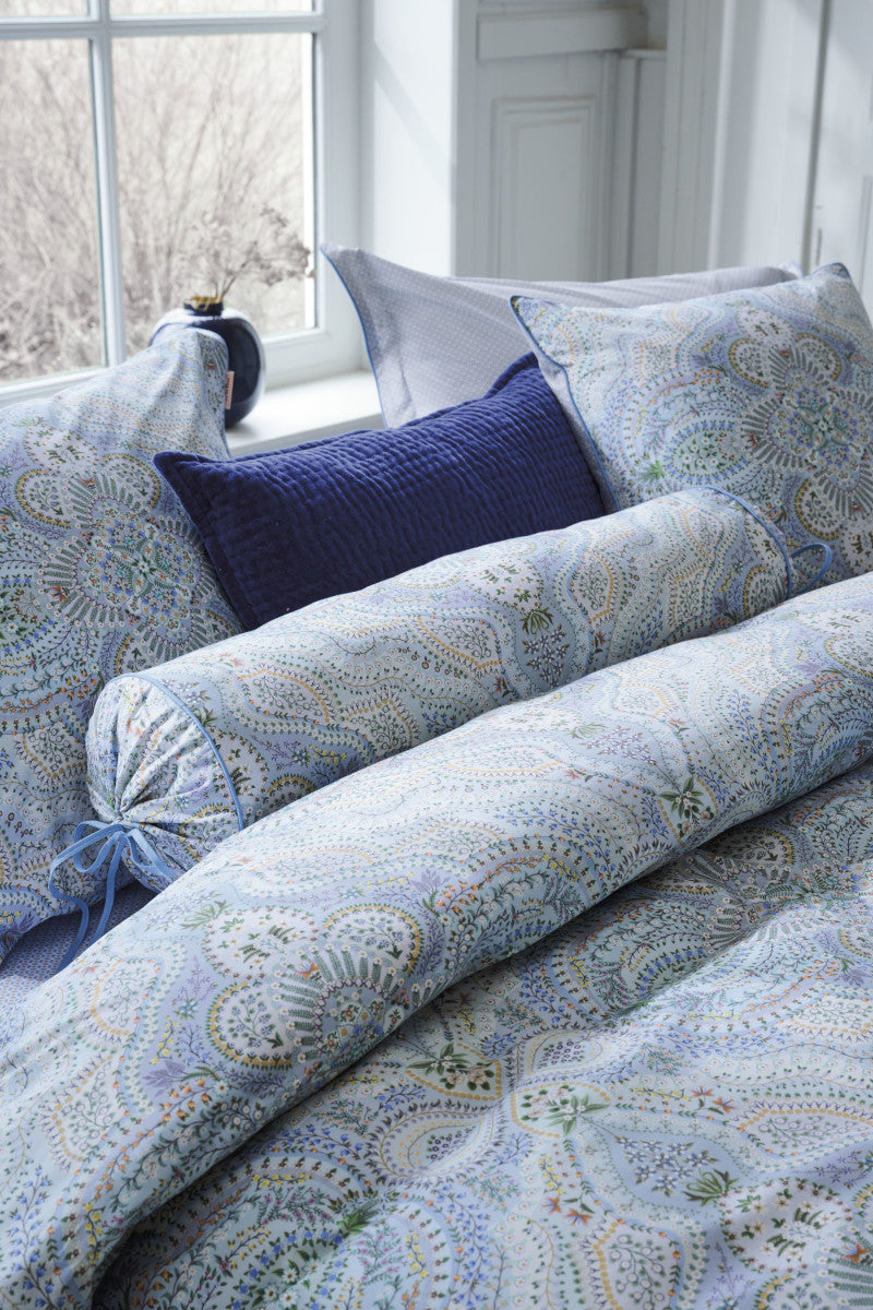 Pip Studio Moon Flower Kissen hellblau 53x53cm (1 Stück) - Produktbild 2