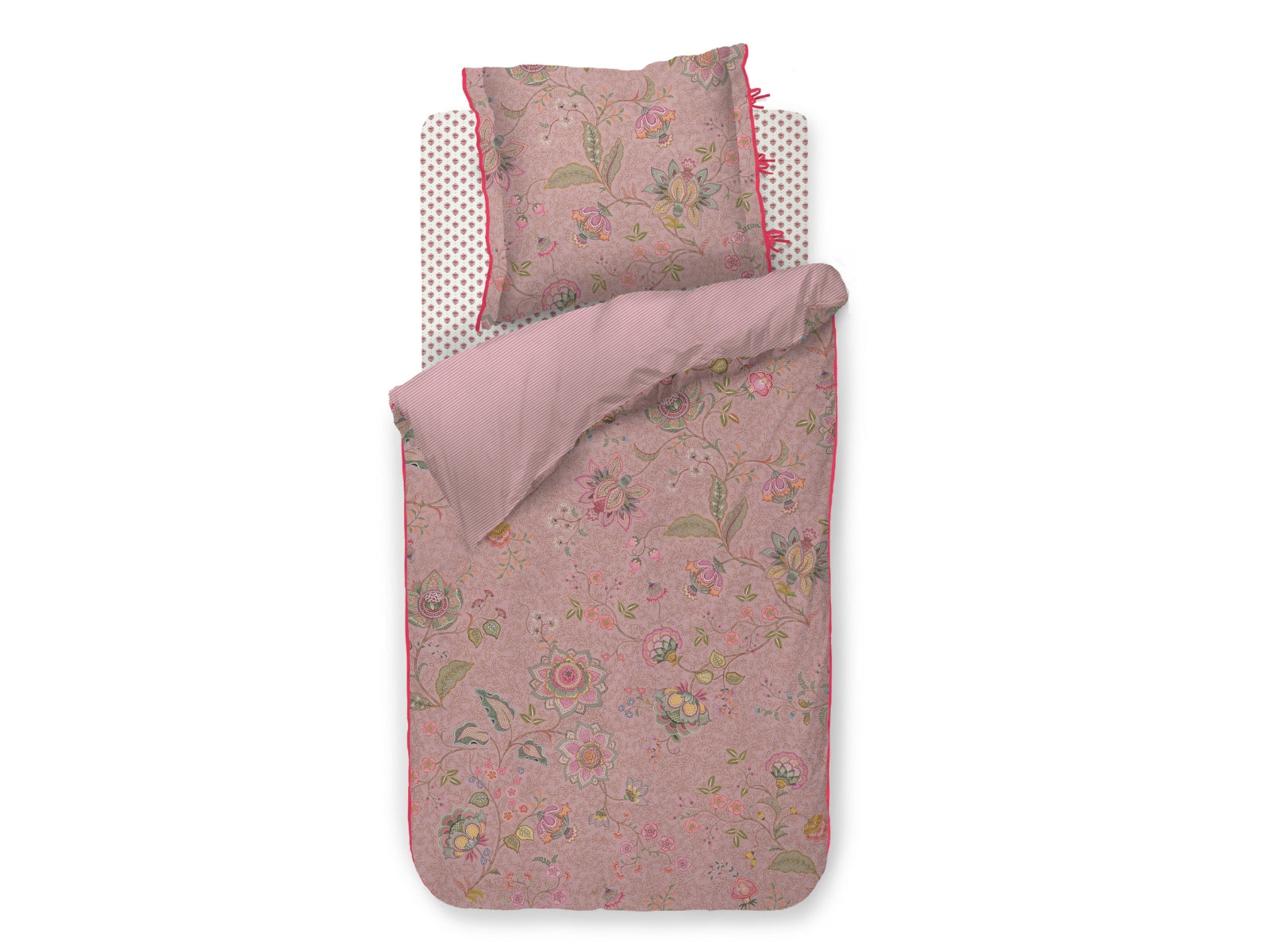 Pip Studio Mumbai Morning Bettwäsche pink 135x200cm (1 Stück)