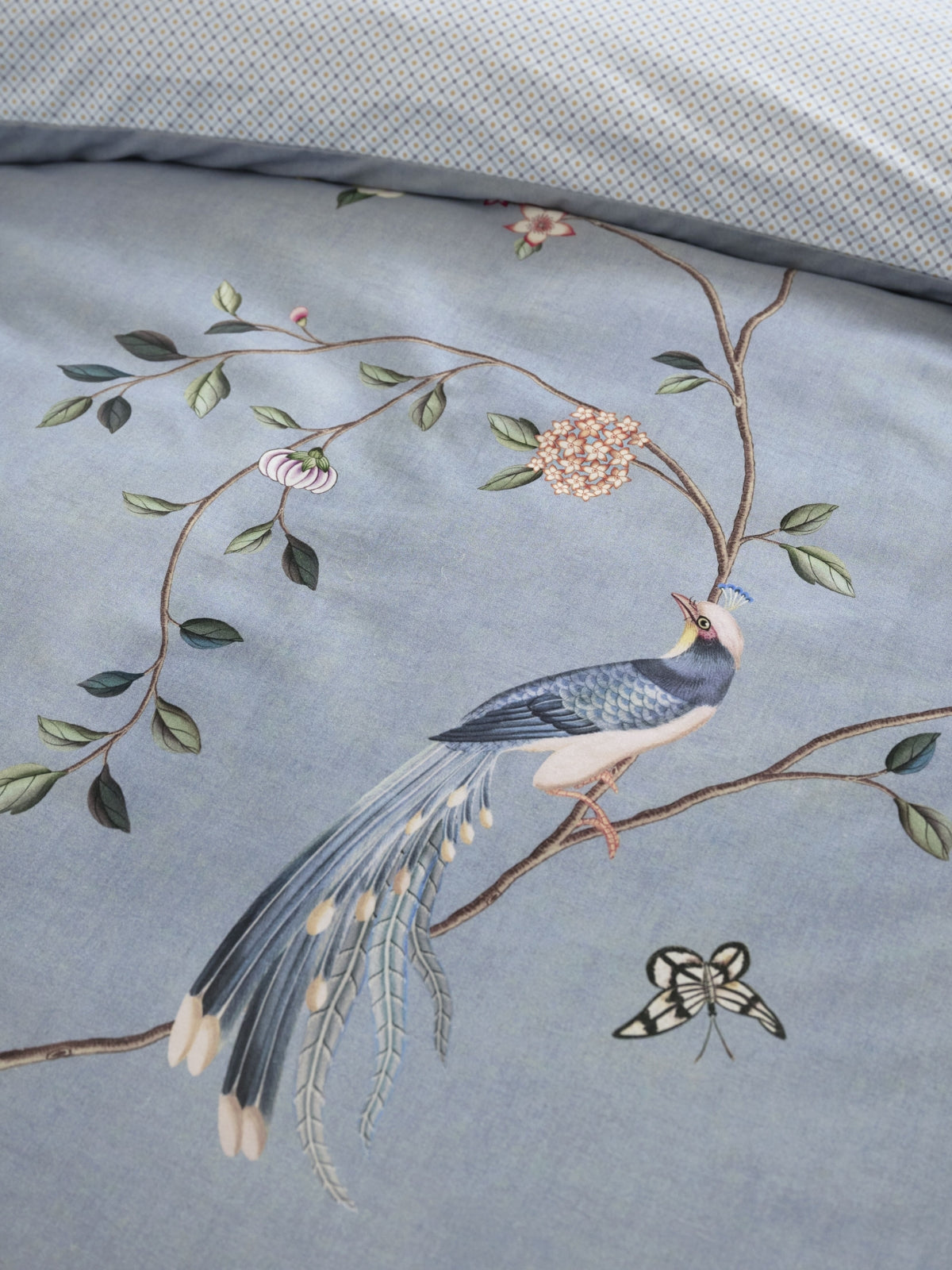 Pip Studio Bamboo Blossom Kissen blau 35x60cm (1 Stück) - Produktbild 5
