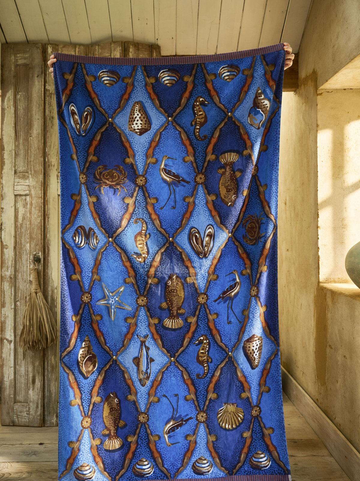 Pip Studio Little Sea Strandtuch blau 100x180cm (1 Stück) - Produktbild 2
