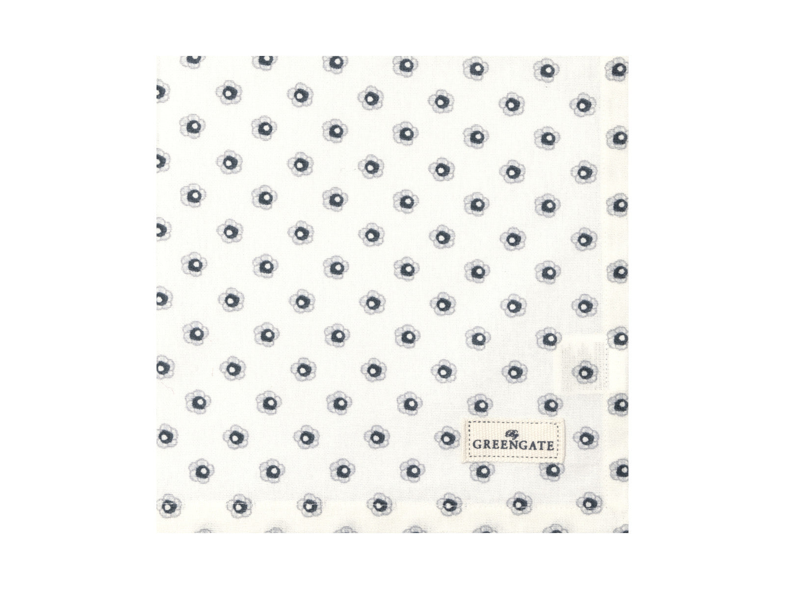 Greengate Malia Stoffserviette white 40x40cm
